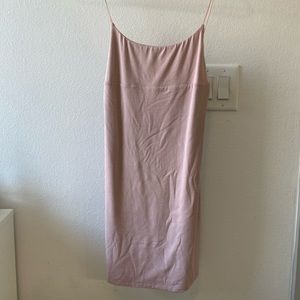 Pink/nude Wilfred tank dress